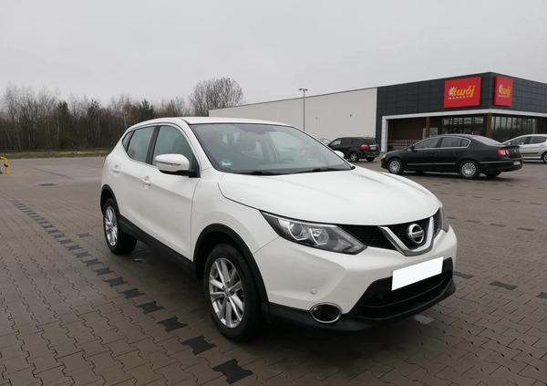 Nissan Qashqai cena 42900 przebieg: 121000, rok produkcji 2014 z Sompolno małe 172